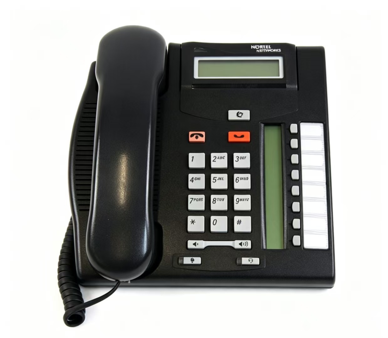 Brand New Avaya Nortel T7208 Digital Phone Charcoal NT8B26AAMAE6 N0199068 Boxed