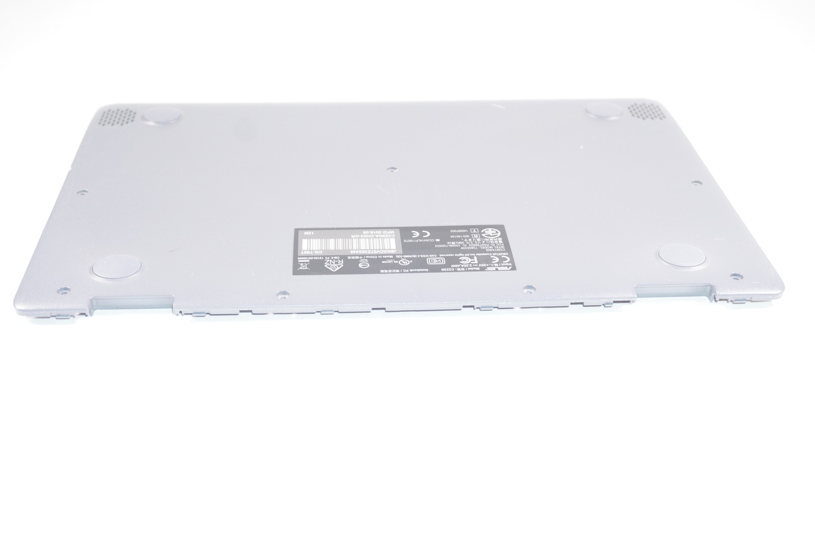 13NX01Q1AP0401 Asus Bottom Base Cover Gray C223NA-DH02