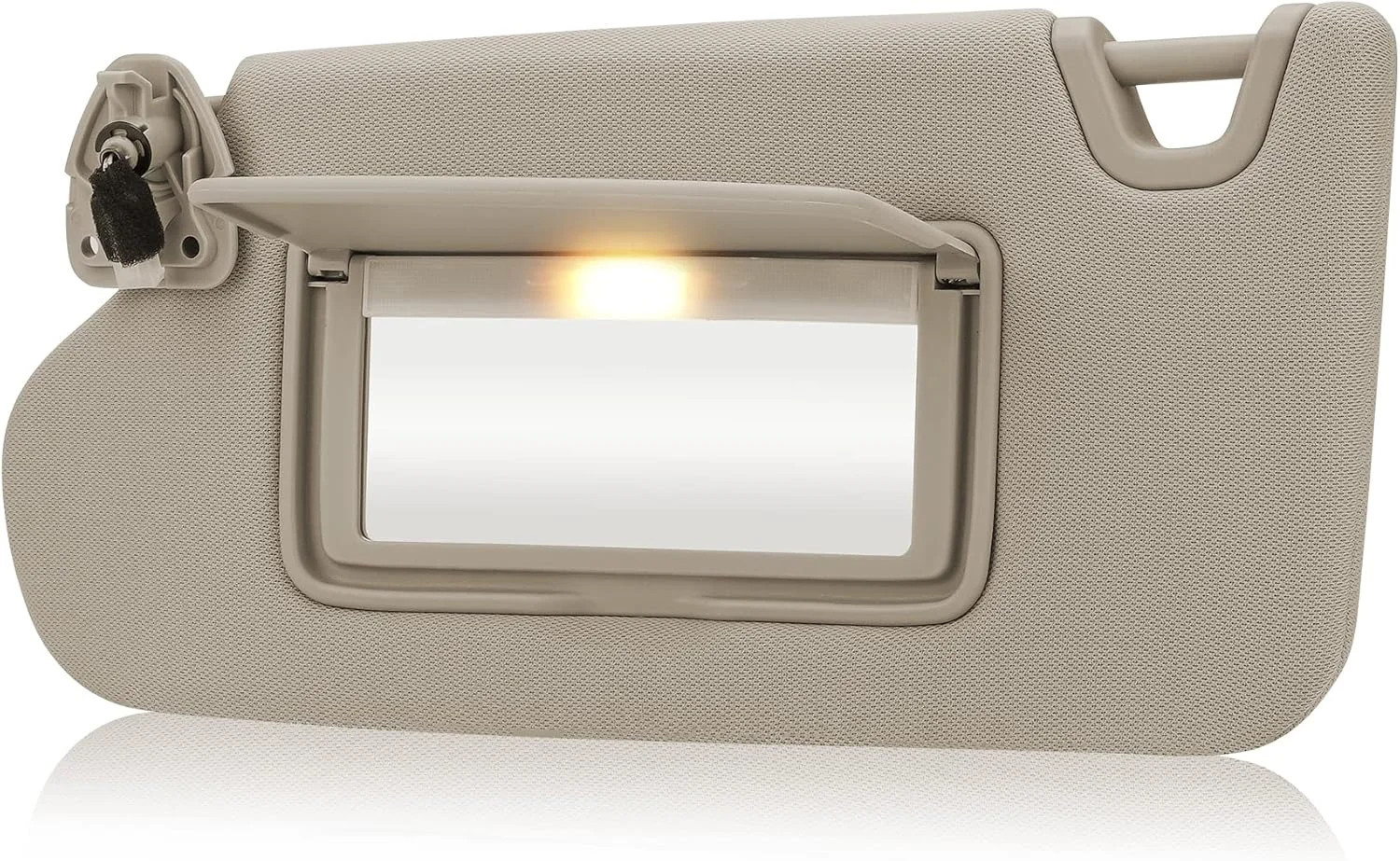 Beige Driver Left Side Sun Visor Replacement Compatible with 2013 2014 2015 2016