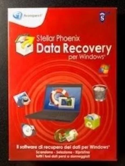 STELLAR PHOENIX DATA RECOVERY 6 FOR WINDOWS (A/N SPDR6W) New