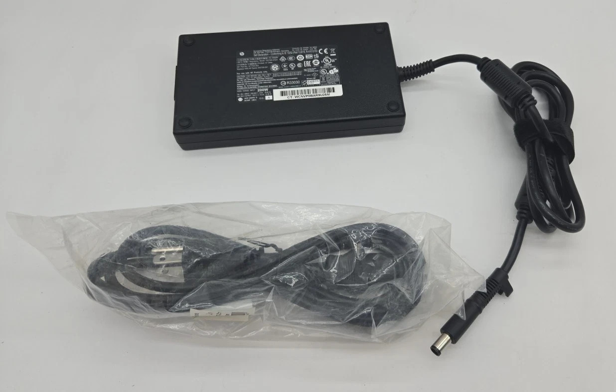 New Genuine HP 200W AC DC Adapter Power Supply for HP Z2 G9 Mini Workstation