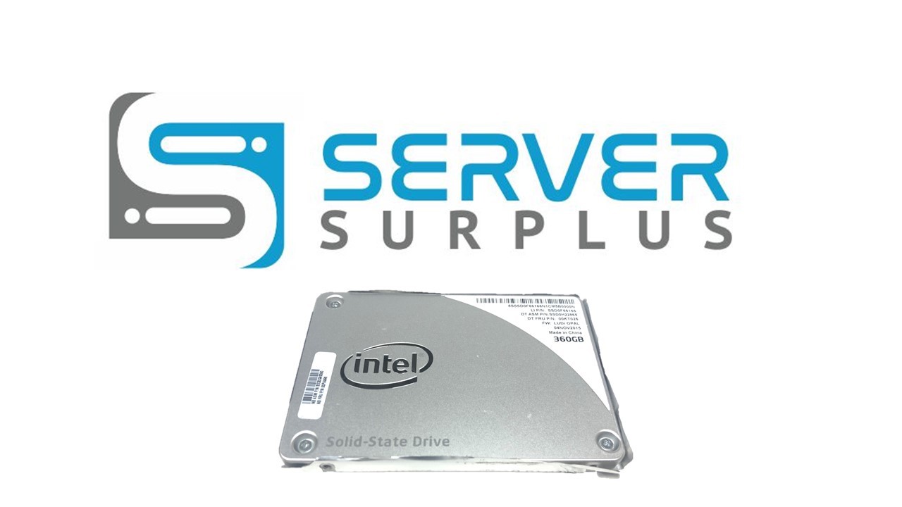 INTEL 360GB SATA SSD Solid State Drive 2.5" SSD0F66166 00KT026