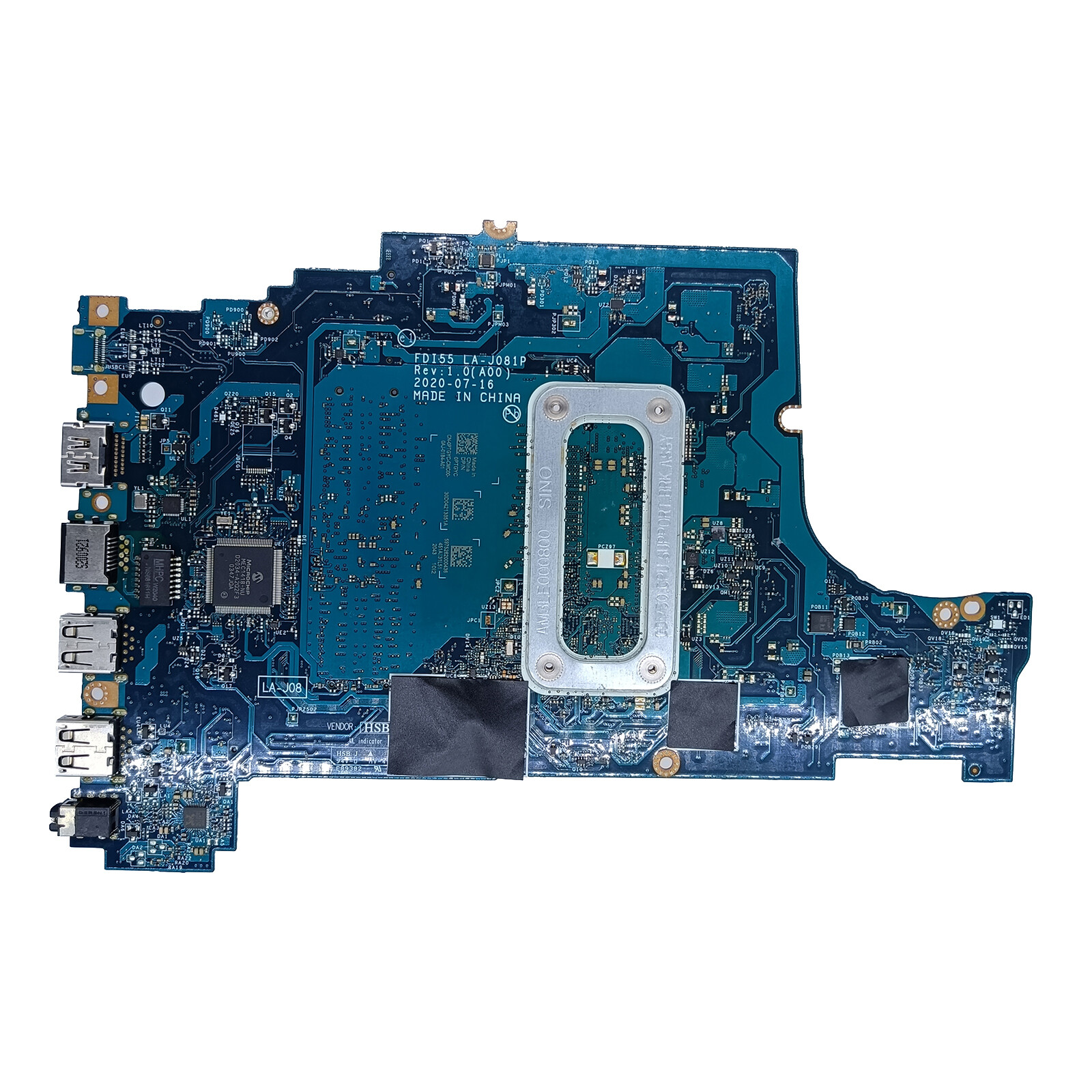 0PTGYC For Dell Inspiron 5493 5593 3493 3793 Motherboard LA-J081P i7-1065G7