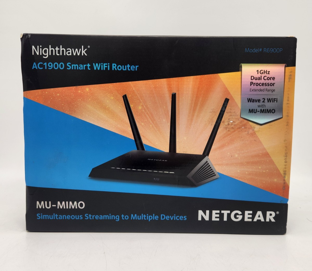 Netgear Nighthawk AC1900 Dual Band Smart WiFi Router R6900P