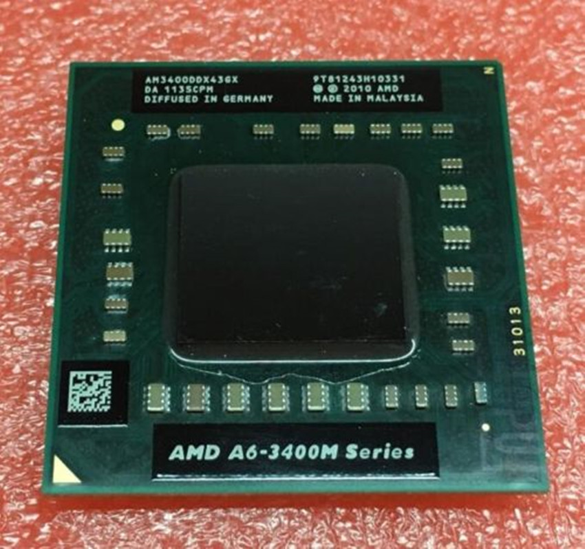 AMD A6-Series A6-3400M A6-3420M A6-3410MX A6-3430MX A6-4400M Socket FS1 CPU