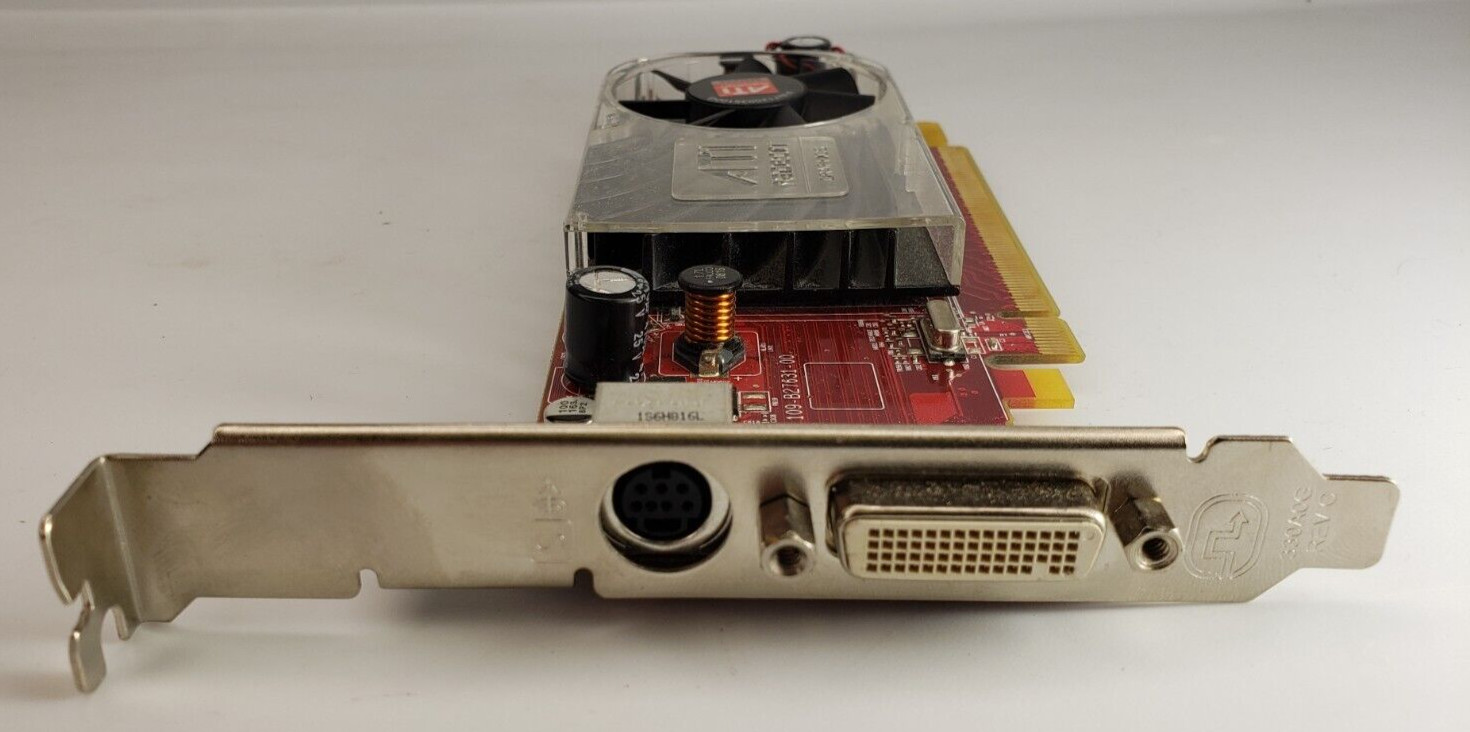 Dell ATI Radeon HD 2400 XT 109-B27631-00 256MB DDR2 SDRAM PCIe x16 Graphics Card