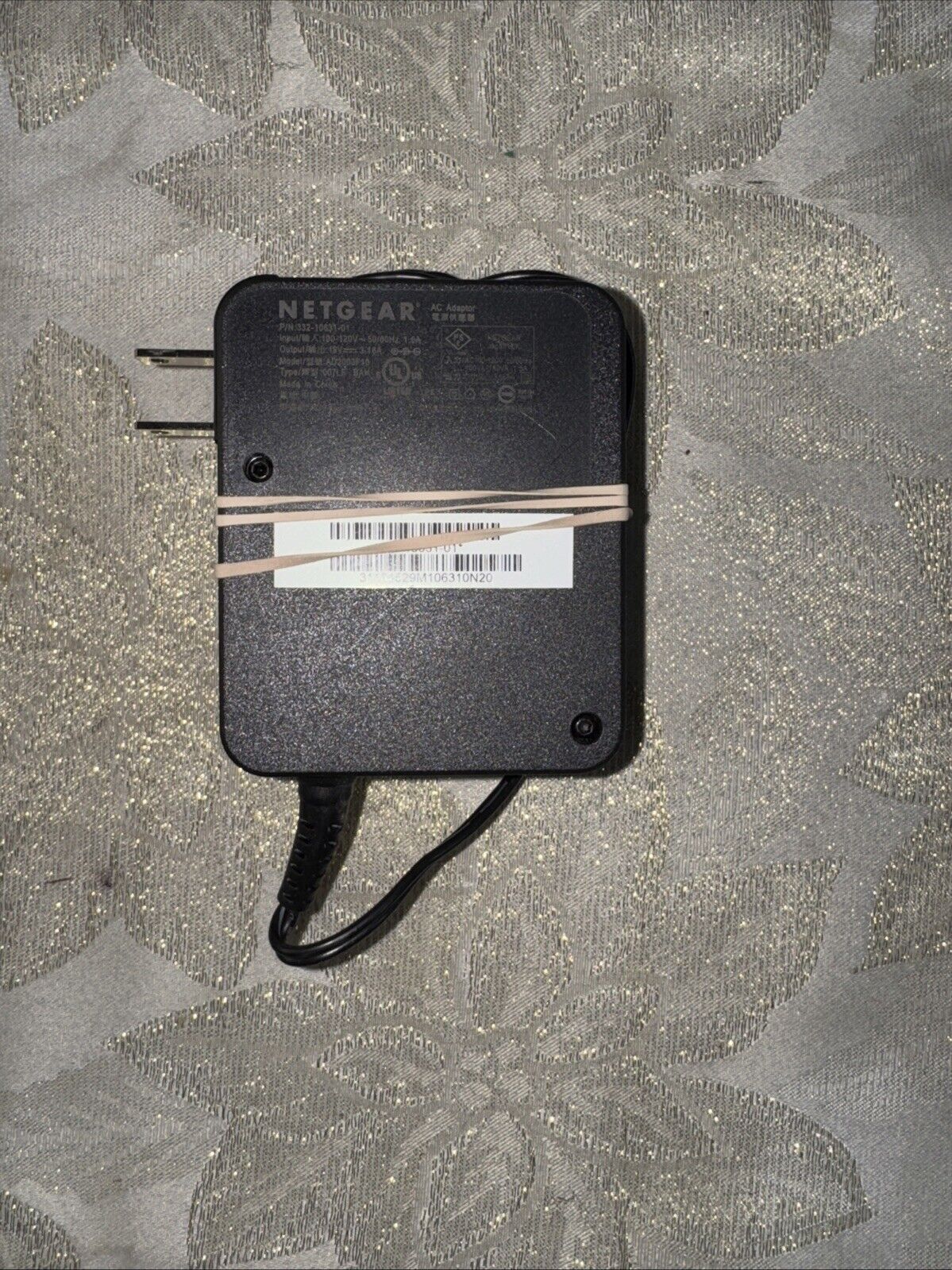 Netgear AD2003F10 332-10631-01 19V 3.16 A Power Supply AC Adapter *Tested* OEM