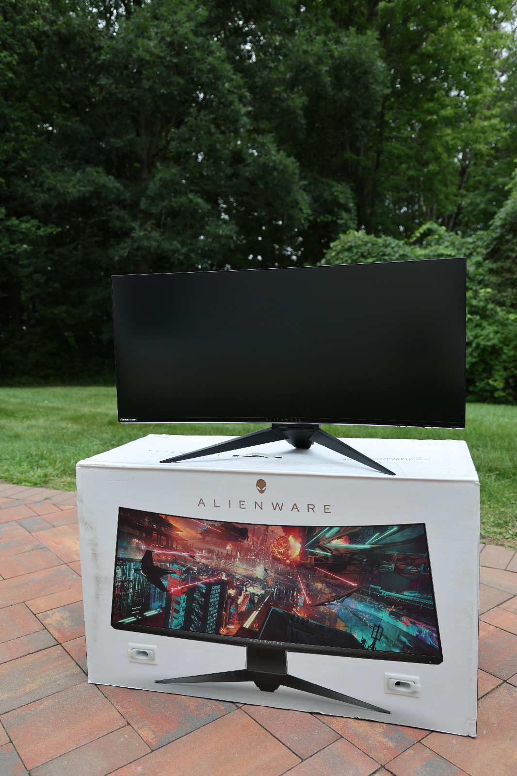 Dell Alienware AW3418DW 34" 21:9 Curved IPS G-sync 120Hz LCD Gaming Monitor