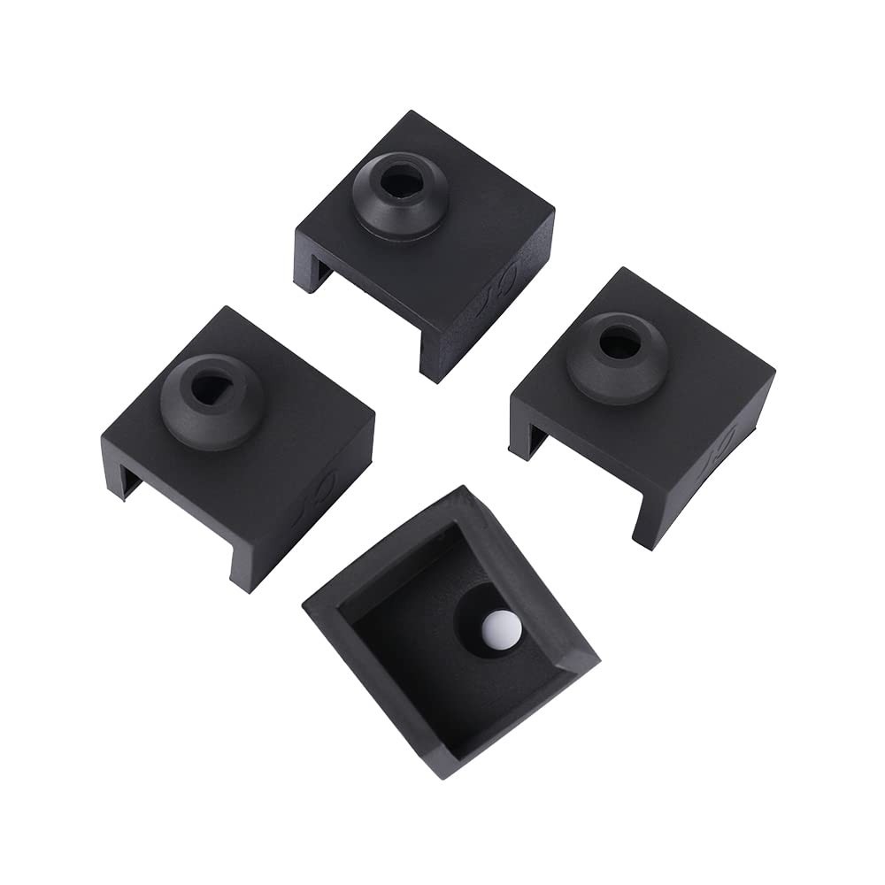 4PCS Official Creality 3D Printer Hotend Silicone Sock 4pcs for Ender 3 