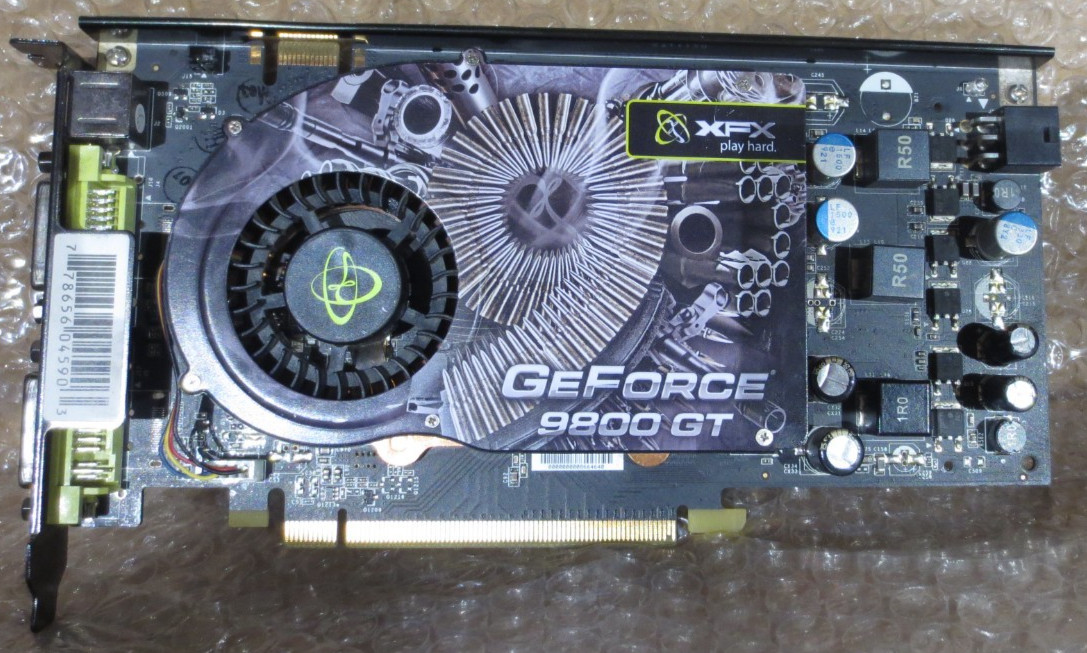 XFX GeForce 9800 GT 512MB GDDR3 PCI-E Video Card PV-T98G-YDLH
