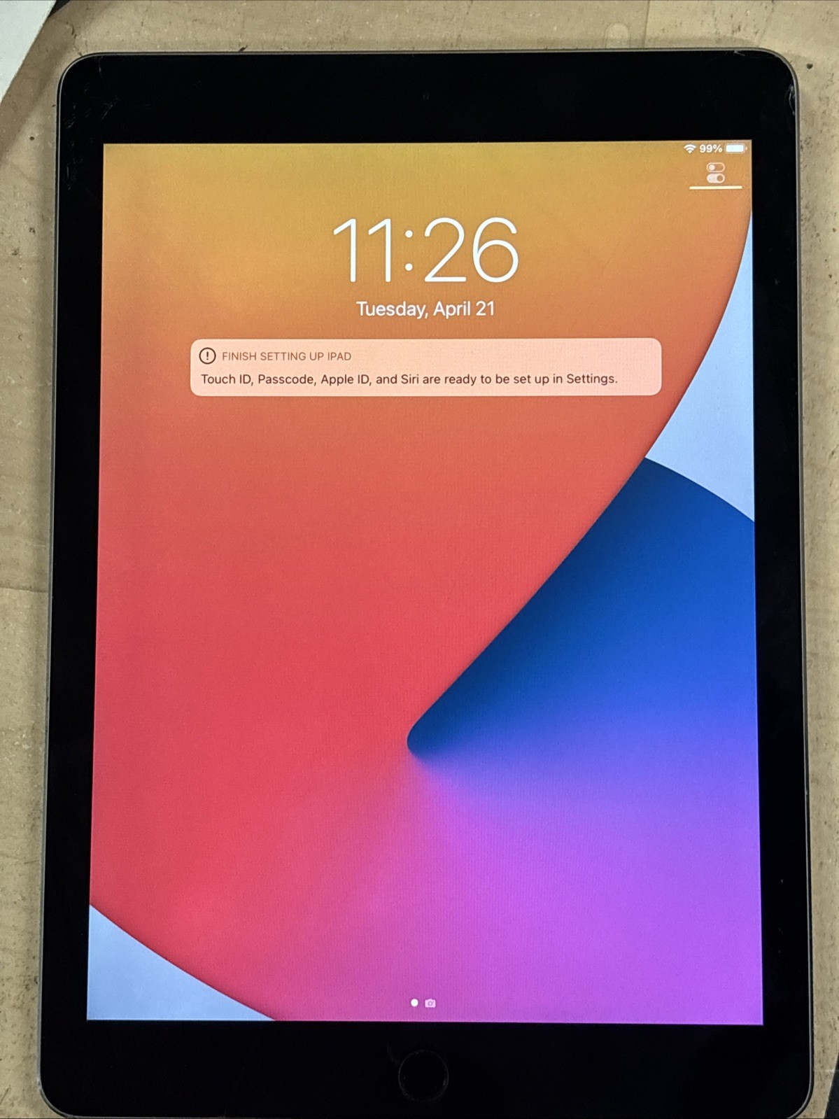 2016 Apple iPad Pro 9.7" 32GB WiFi Only - Space Gray (Read Description)