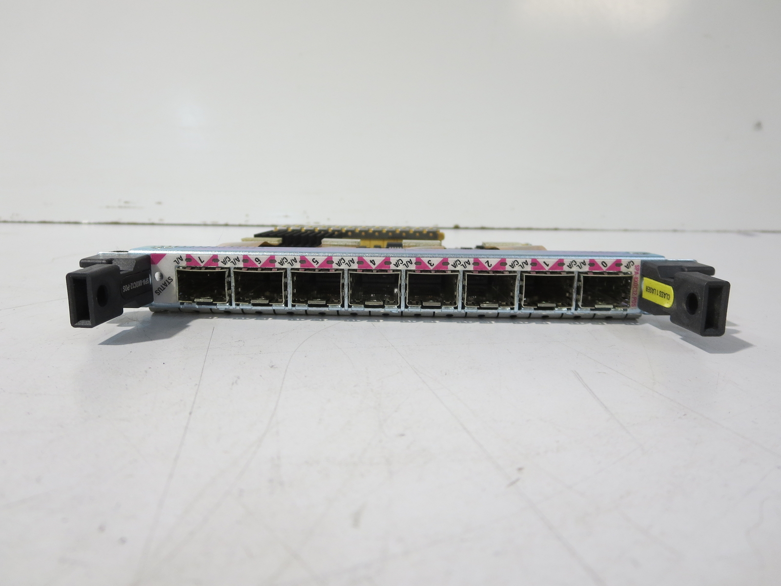 CISCO SPA-8XOC12-POS 8-Port OC-12c/STM-4 Packet over SONET SPA; SOUIAA8BAA