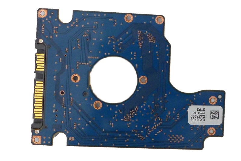 PCB HTS545050B9SA02 0A58758 DA2740D P/N: 0A78255 MLC: DA3350 Hitachi