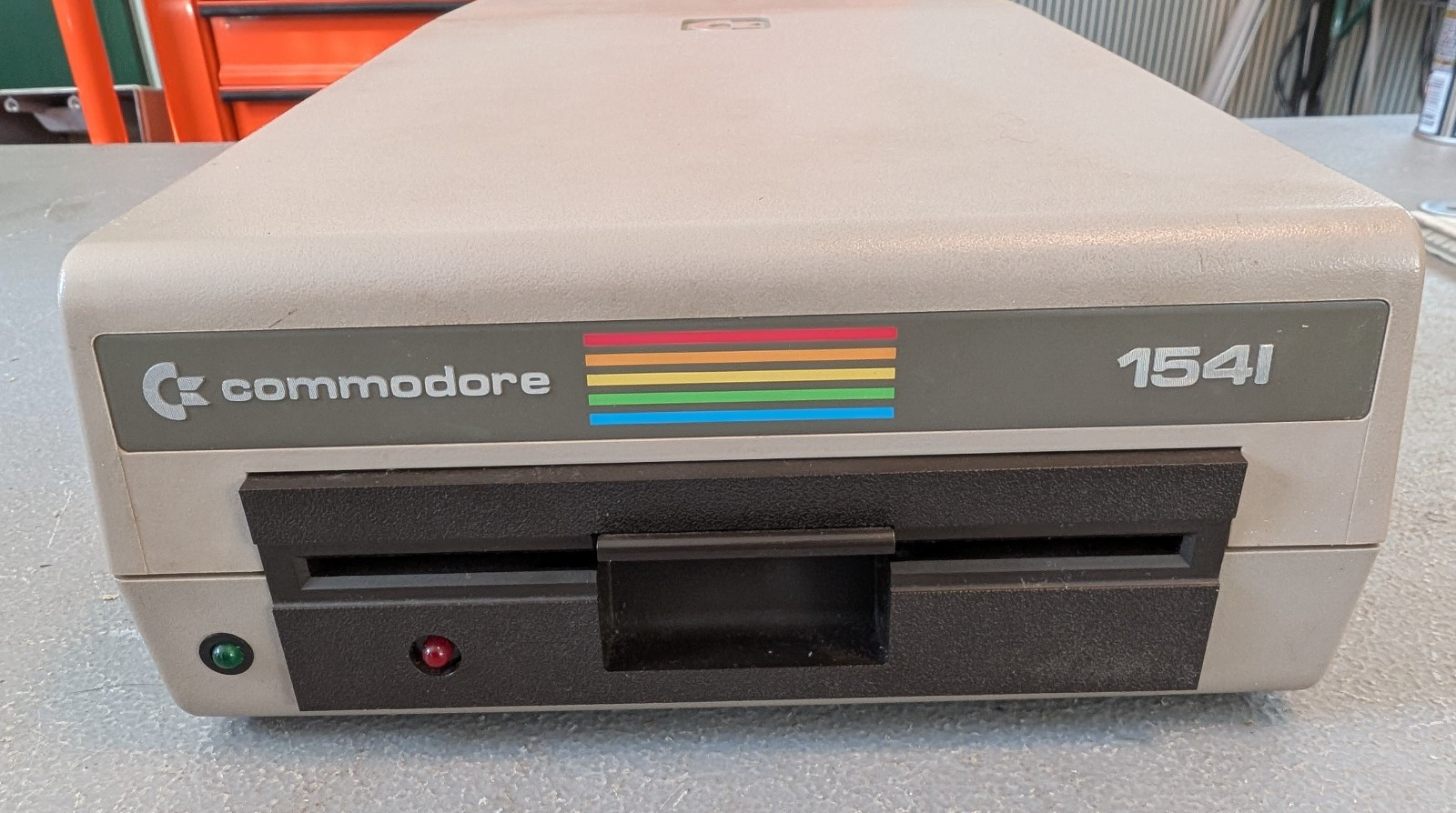 Commodore 1541 Disk Drive - Tested, refurbished, 2 floppies, recapped