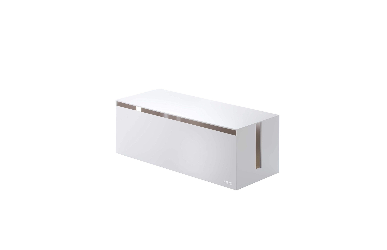 YAMAZAKI home 2707 Cable Box-Outlet Cord Storage Organizer, Cover Protector, ...