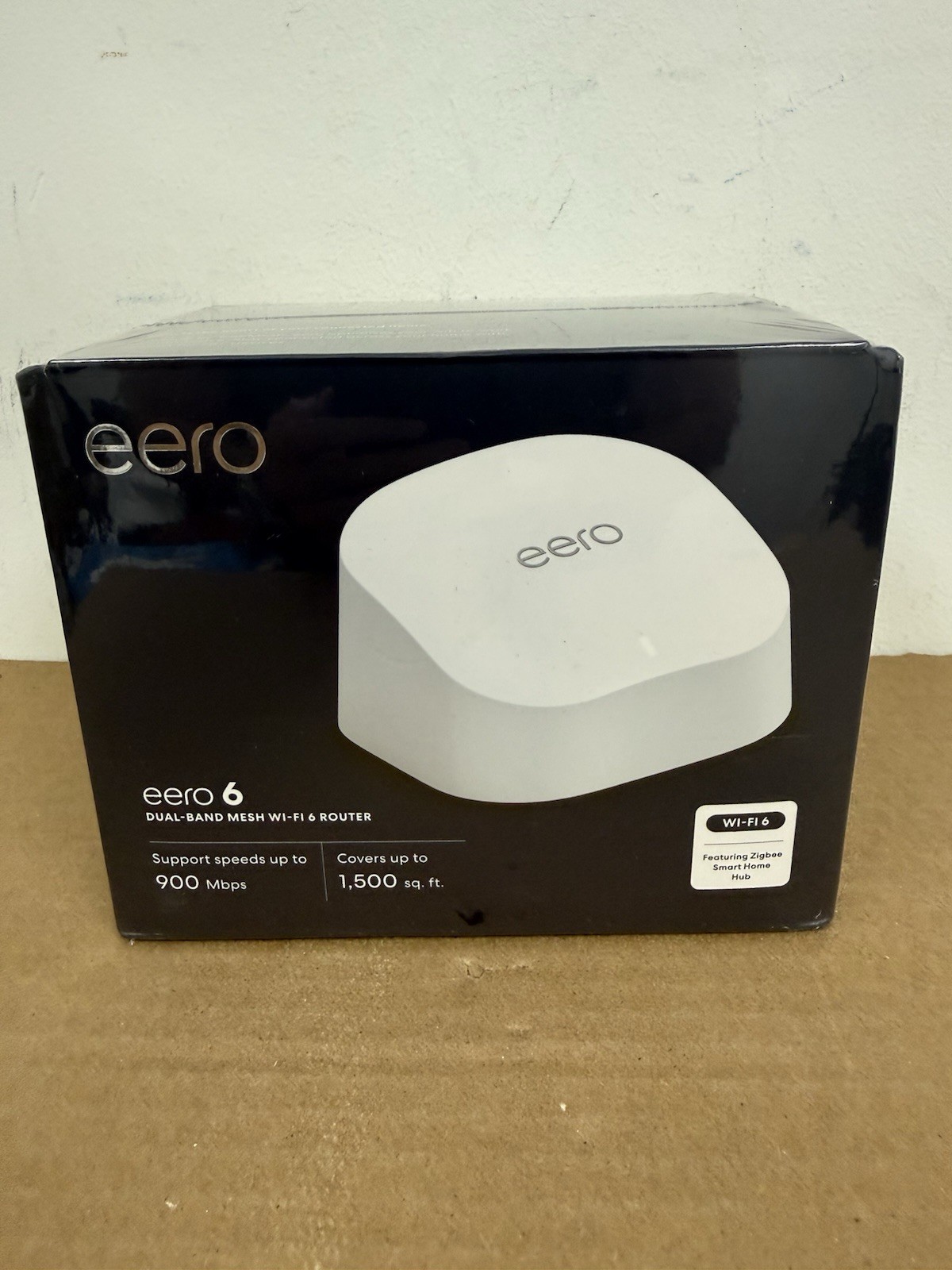 Eero 6 Dual-Band Mesh Wi-Fi 6 Router Box New Sealed In Box NO10111