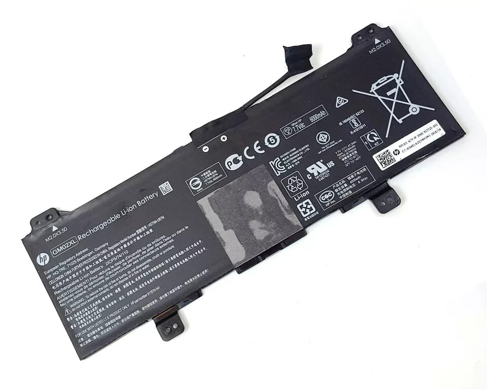 Genuine GM02XL Battery for HP Chromebook 14 G5 14-CA000NA 11 G6 G7 EE HSTNN-DB7X