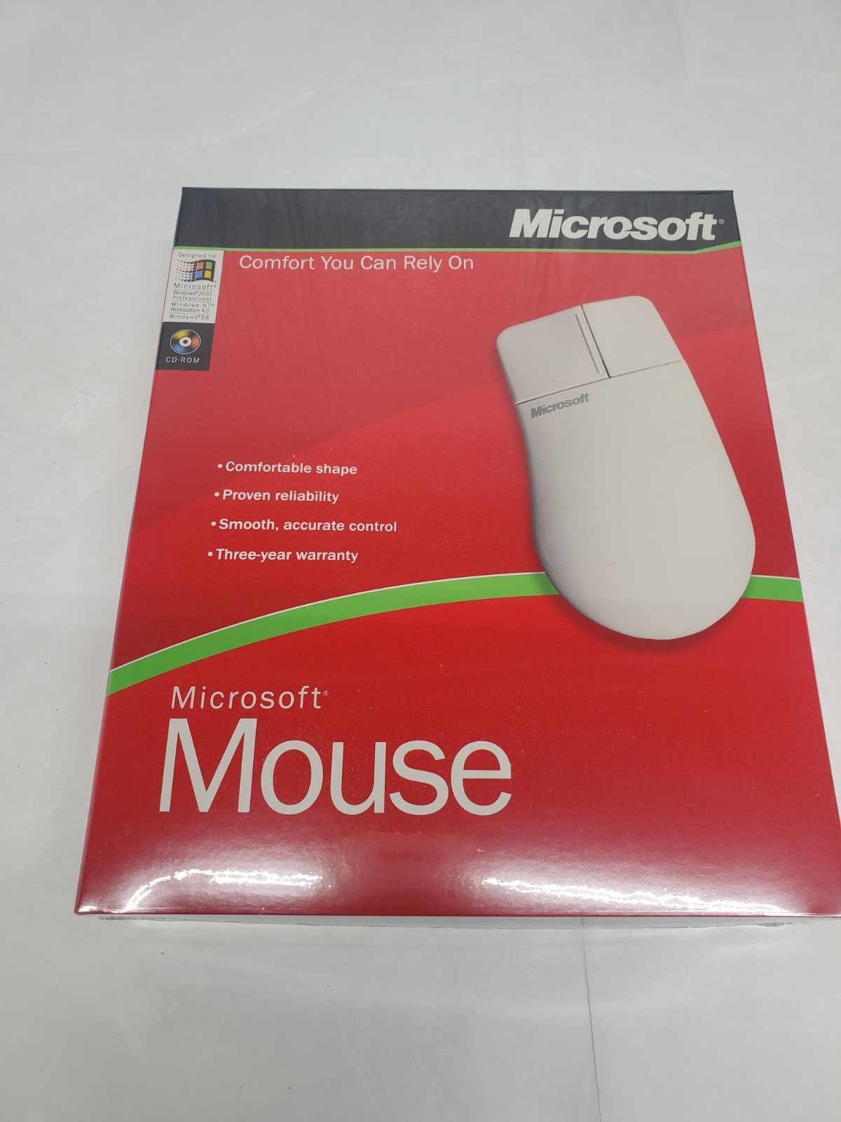 MICROSOFT SERIAL PS/2 BALL MOUSE, NEW in Factor Packaging  9pin or Mini Din