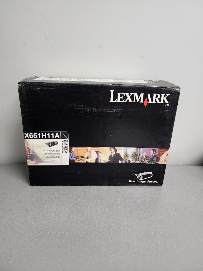 Lexmark X651H11A High Yield Black Return Program Toner Cartridge