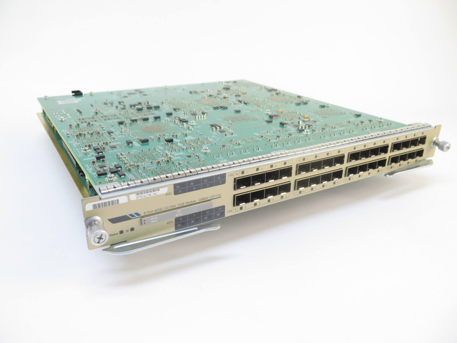 Cisco C6800-32P10G V03 C6800 32 Port SFP 10GE Dual Integrated WS-F6K-DFC4-E