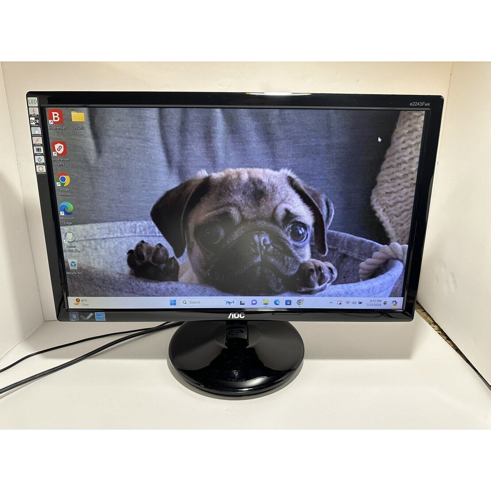 AOC E2243FWK 21.5" LED monitor Full HD (1080p)