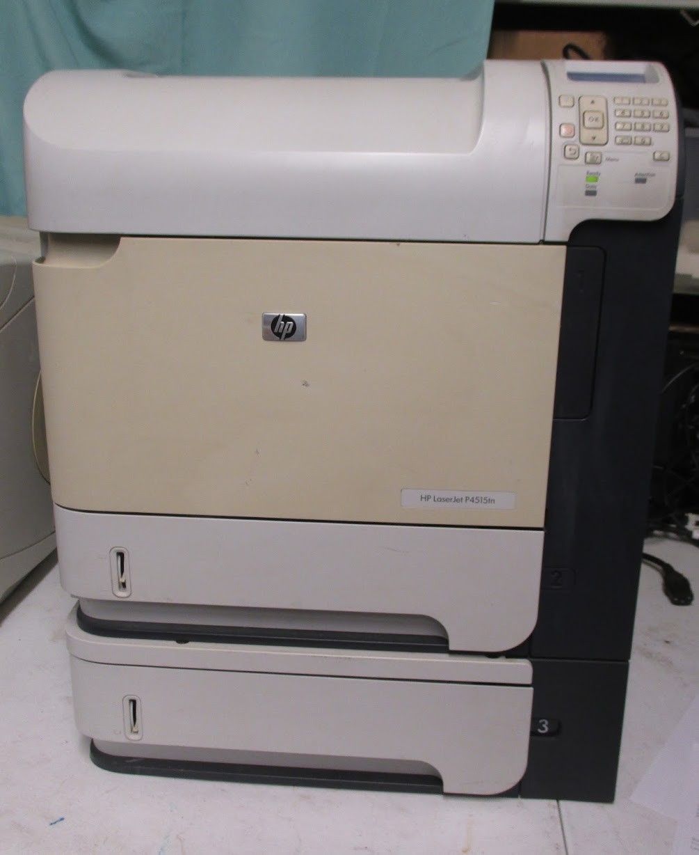 HP LaserJet P4515TN Workgroup Laser Printer | Works Great - See Video