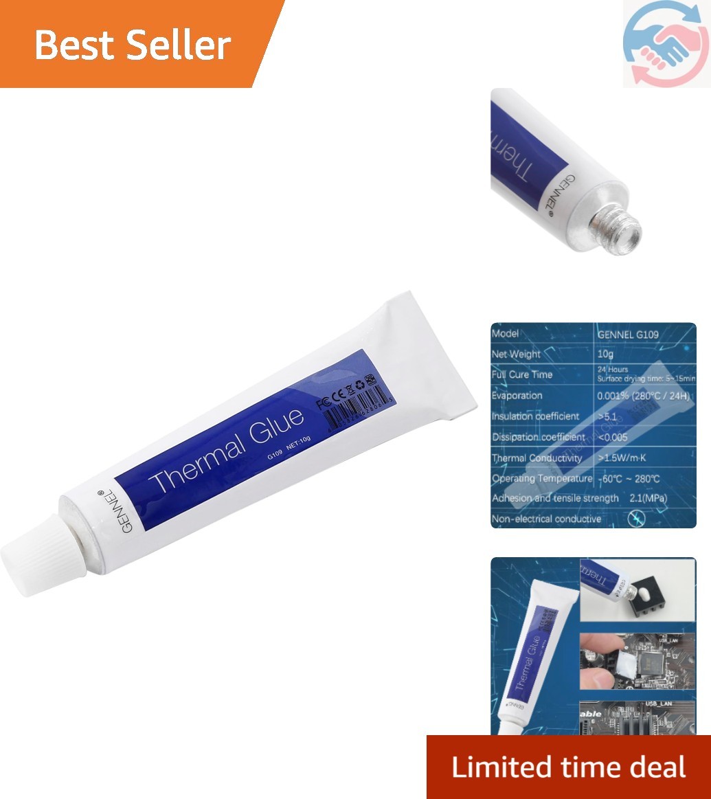 10g Thermal Conductive Glue - Silicone Adhesive for Efficient Heat Dissipation