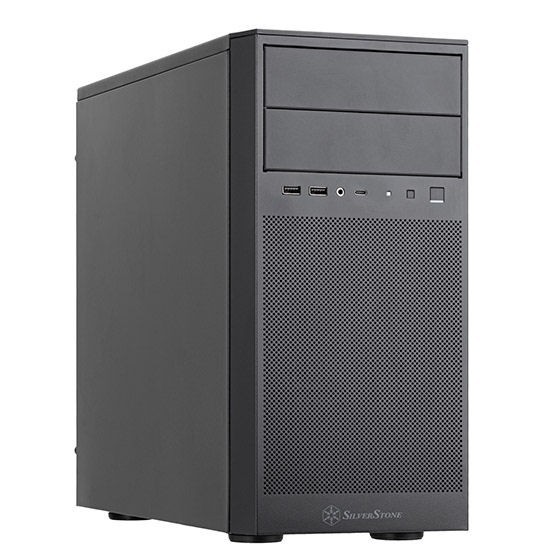 Silverstone SST-FA314-B FARA 314 Compact M-ATX Tower Chassis 8 Storage Device