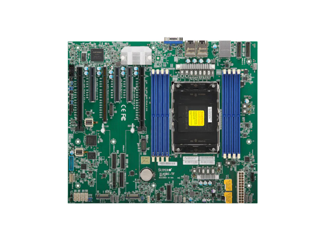 Supermicro X14SBI-TF Server Motherboard, Intel® Xeon® 6700-series processors wit