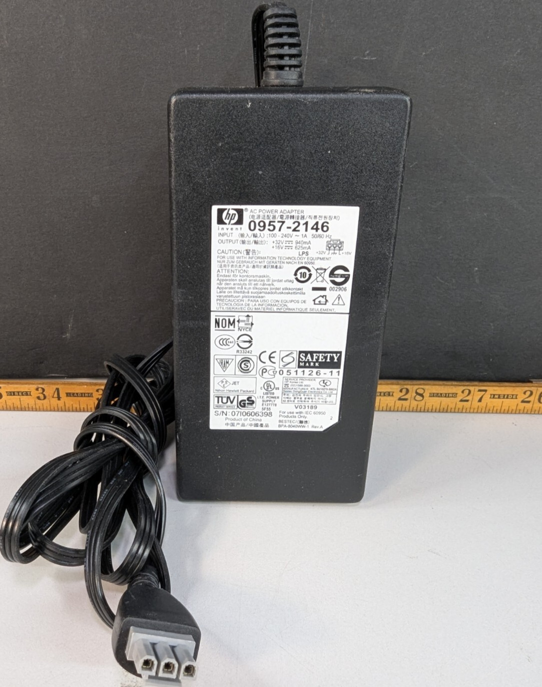 AC Adapter Power For HP 0957-2146 DeskJet OfficeJet  PSC 1315 5610 5510