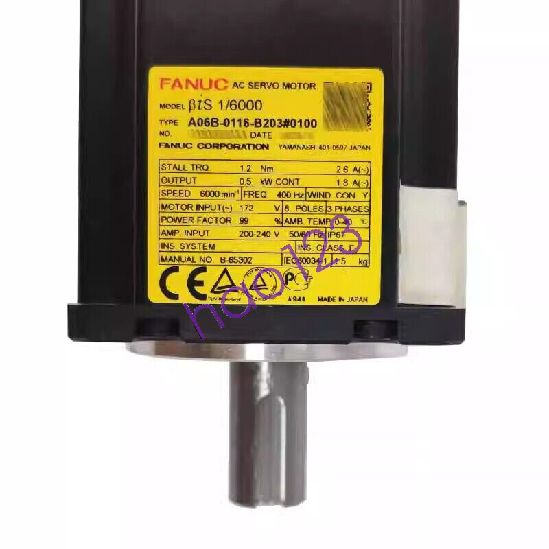 FANUC Servo Motor A06B-0116-B203#0100 In Box Expedited Ship UPS/FedEx NEW