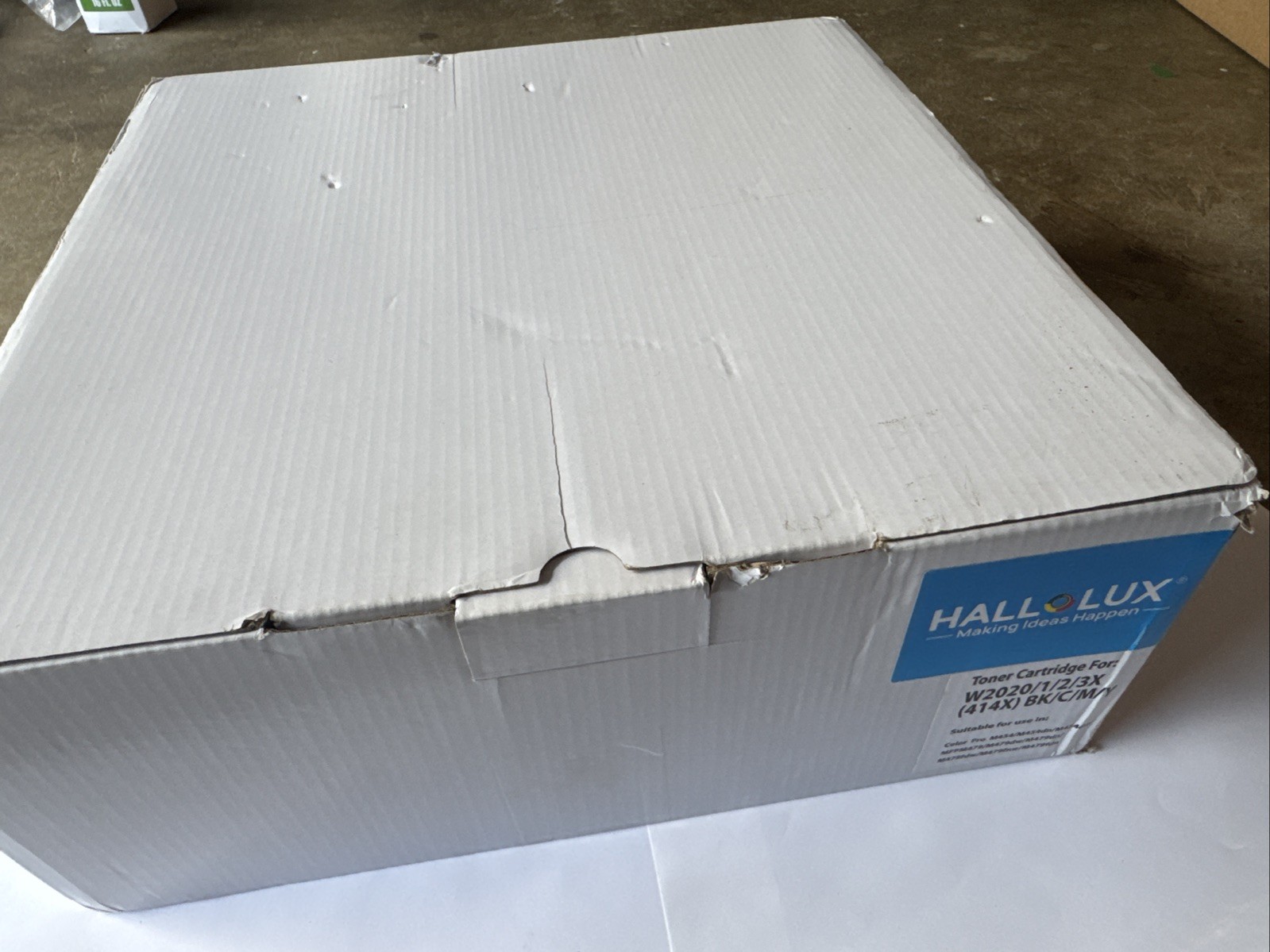 (4 Pack) HALLOLUX 414X Compatible Toner Cartridges for HP 414A W2020A. New