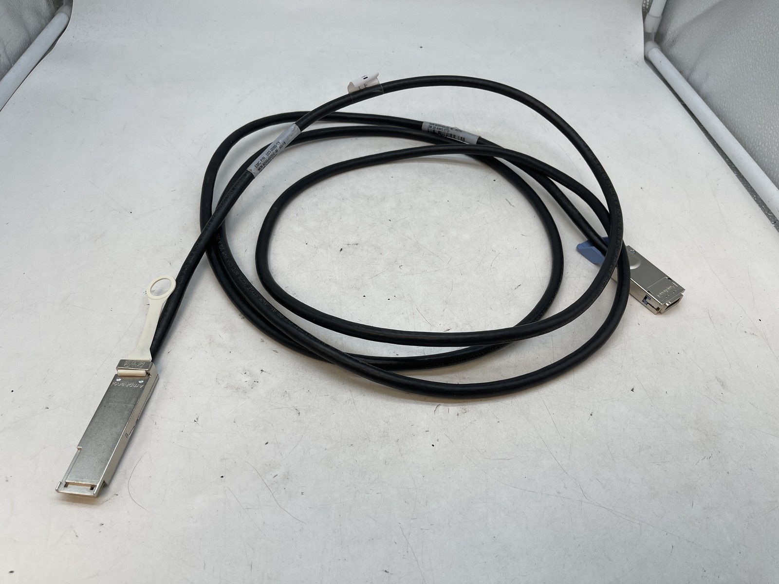 EMC 003-0080-01 SFP+ to Mini-SAS SFF-8088 DAC Expansion Cable -3m 28AWG Free S/H