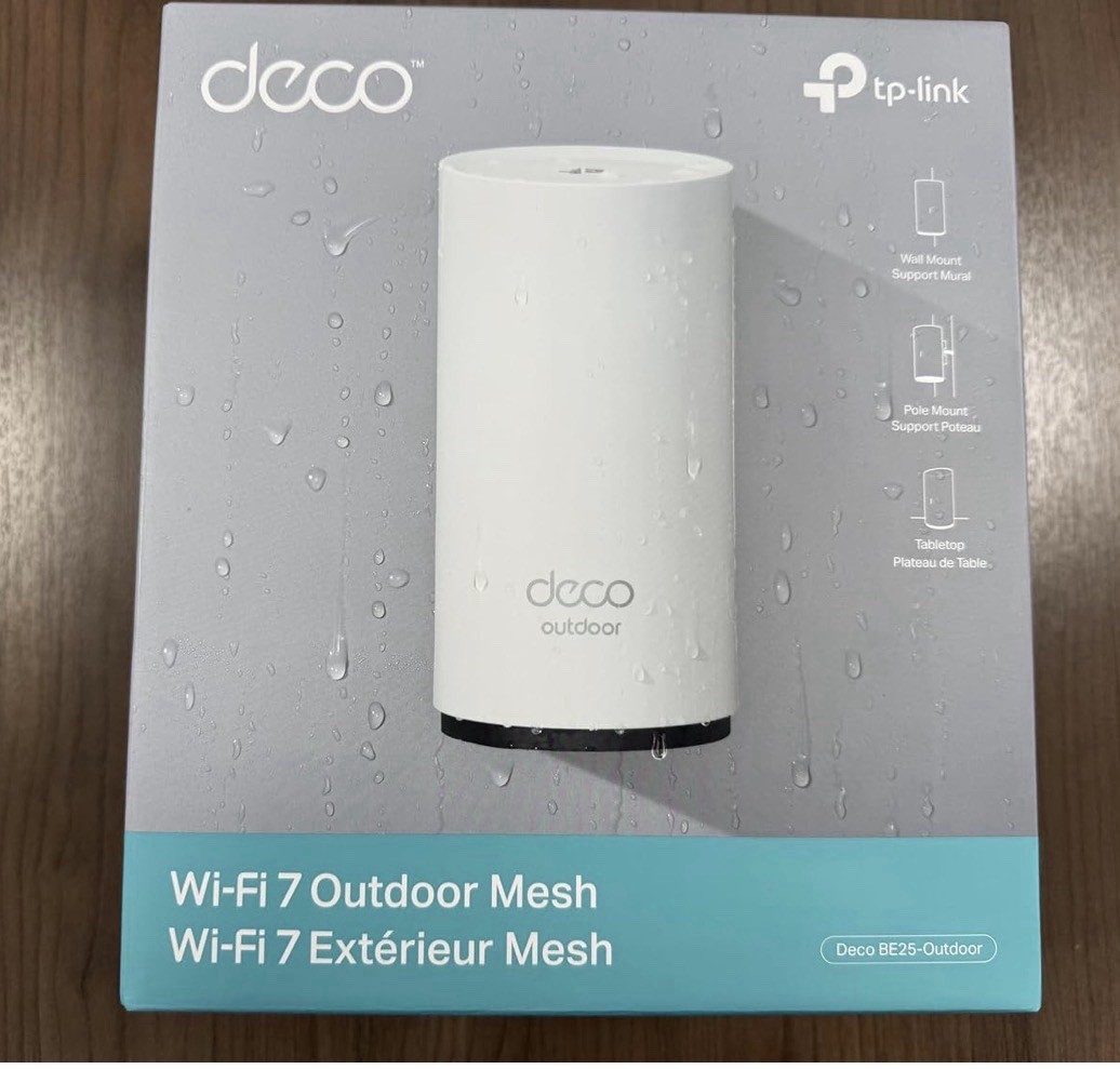 Deco 7 Outdoor BE5000 Dual-Band Wi-Fi 7 Mesh Add-On Extender