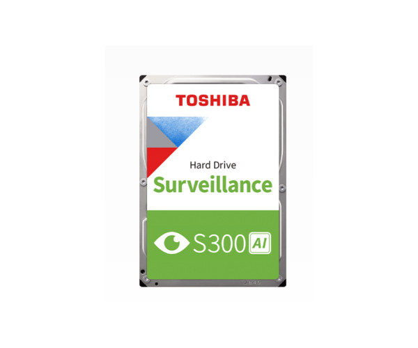 Toshiba S300 AI 10TB Surveillance HDD 7200RPM 512MB 3.5" SATA MG10ADA10TE-V