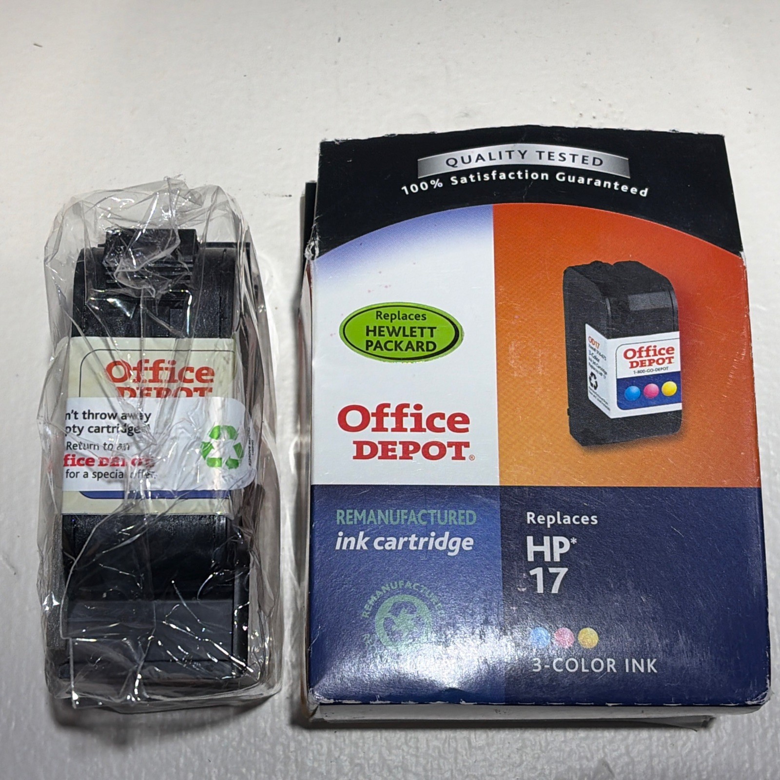 Office Depot HP 17 3-color Ink Cartridge