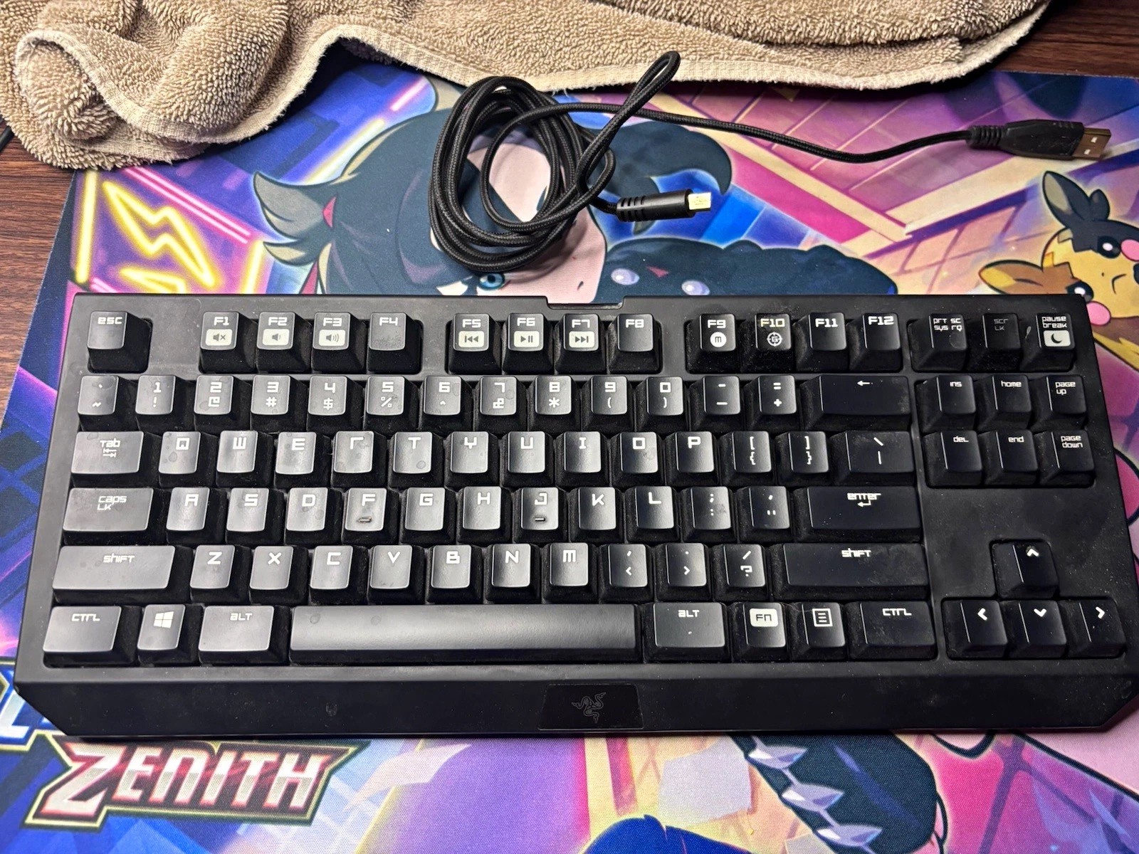 Razer BlackWidow Tournament Edition Wired USB Illuminated Black QWERTY RZ03-0081