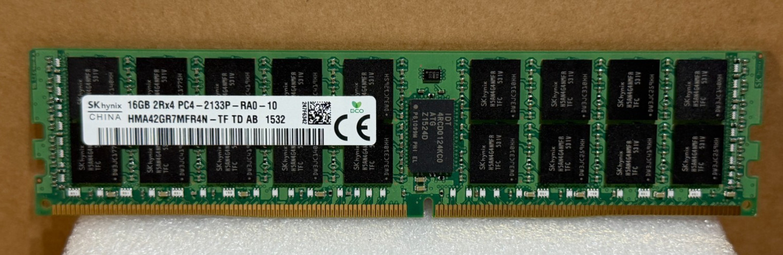 SK Hynix HMA42GR7MFR4N-TF - 16GB 2Rx4 PC4-2133P ECC RAM