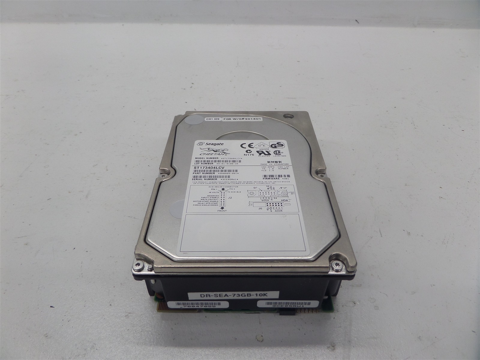 Seagate Cheetah ST173404LCV 73GB SCSI Hard Drive