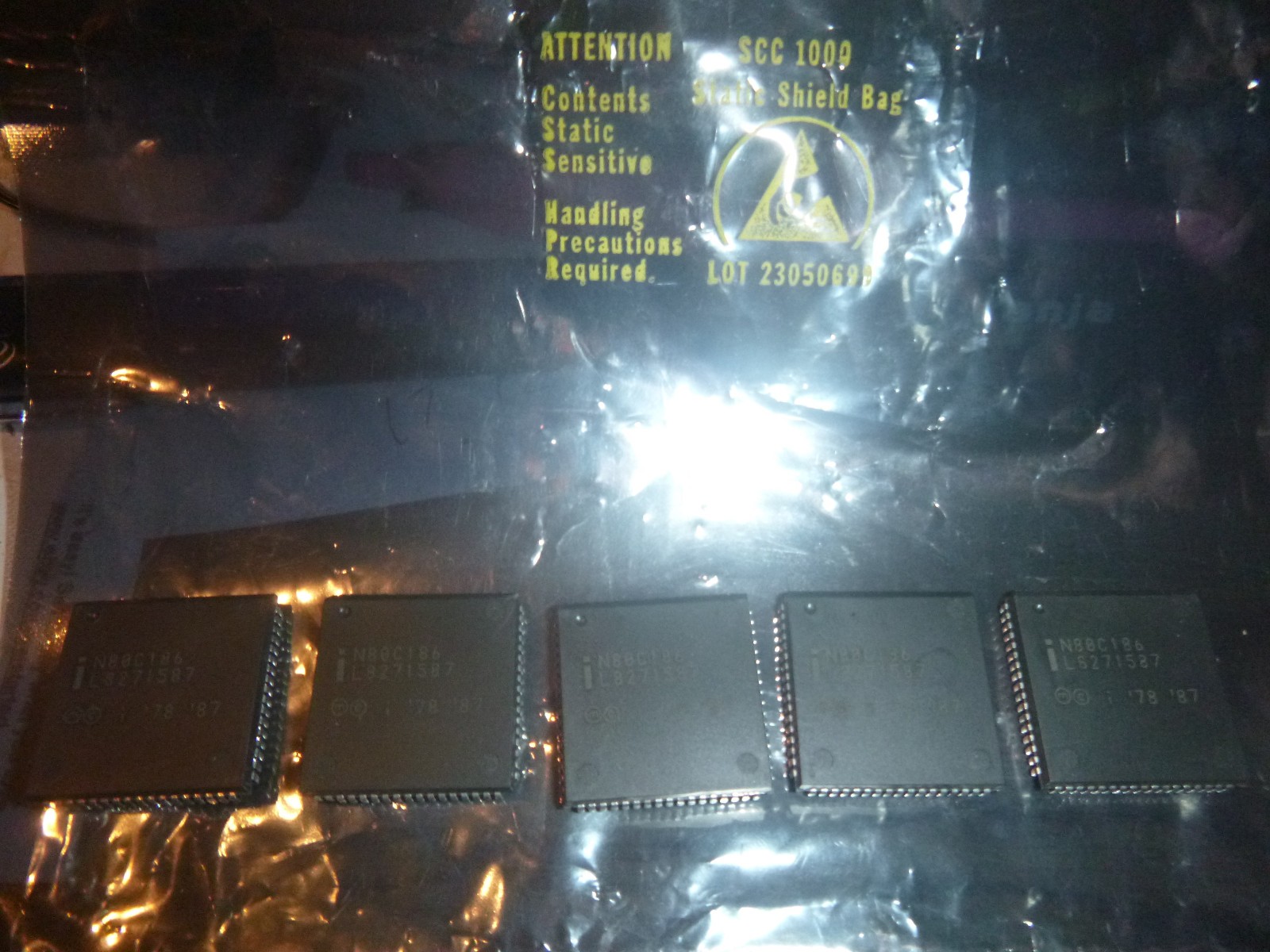 N80C186 Intel Lot of 5