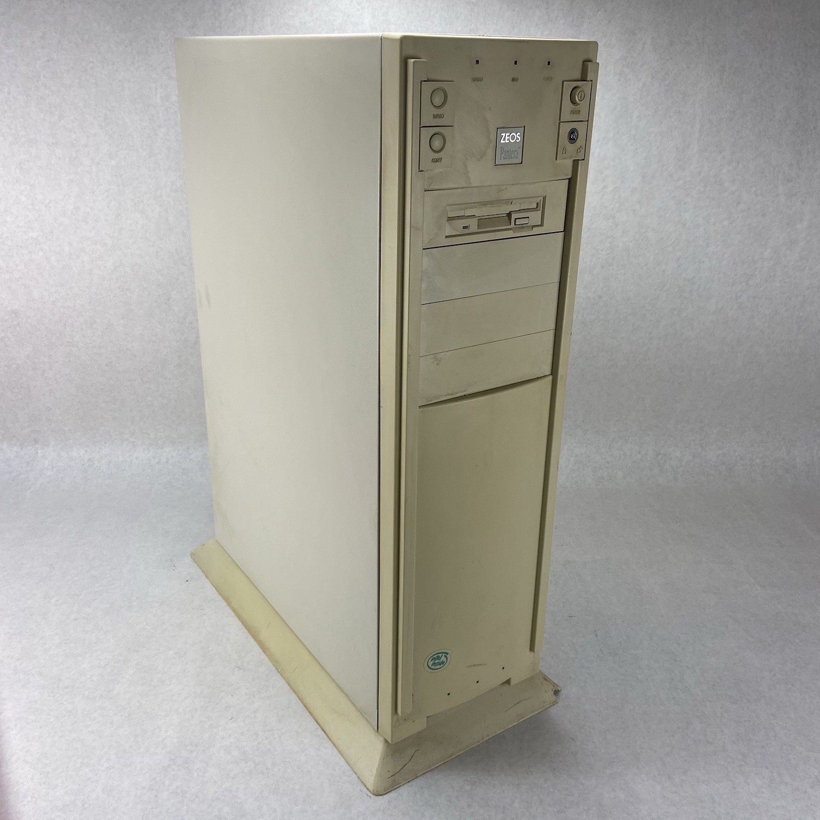 Vintage Zeos Pantera AT Full Tower Computer Case HIPRO HP-200 PPFN 200W AT PSU