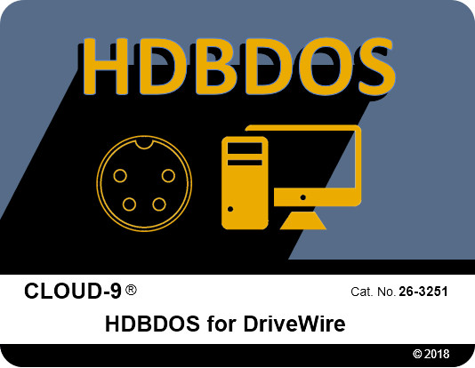 TANDY Color computer DriveWire CABLE TRS-80 Color Computer 1 2 3 Colour