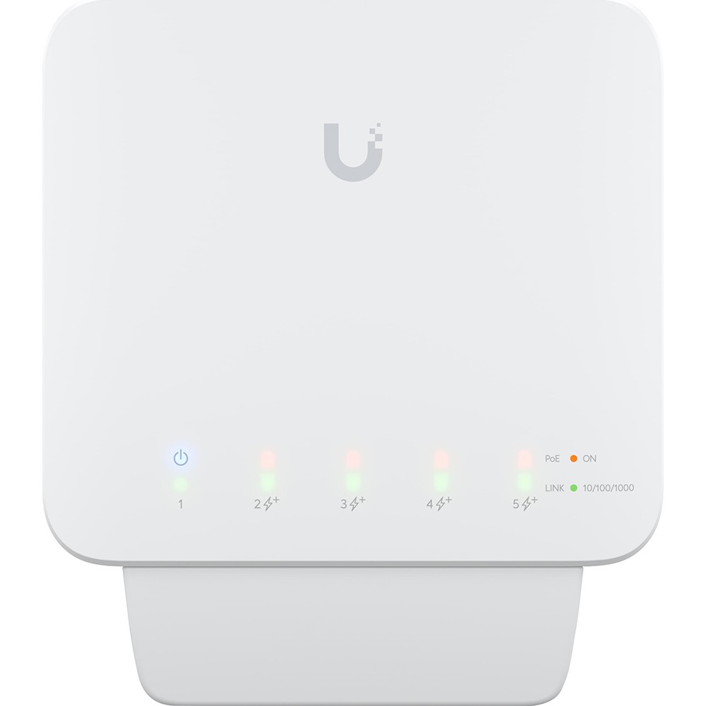 Ubiquiti Networks Commercial Flex 5-Port Managed Gigabit PoE Network Switch in W