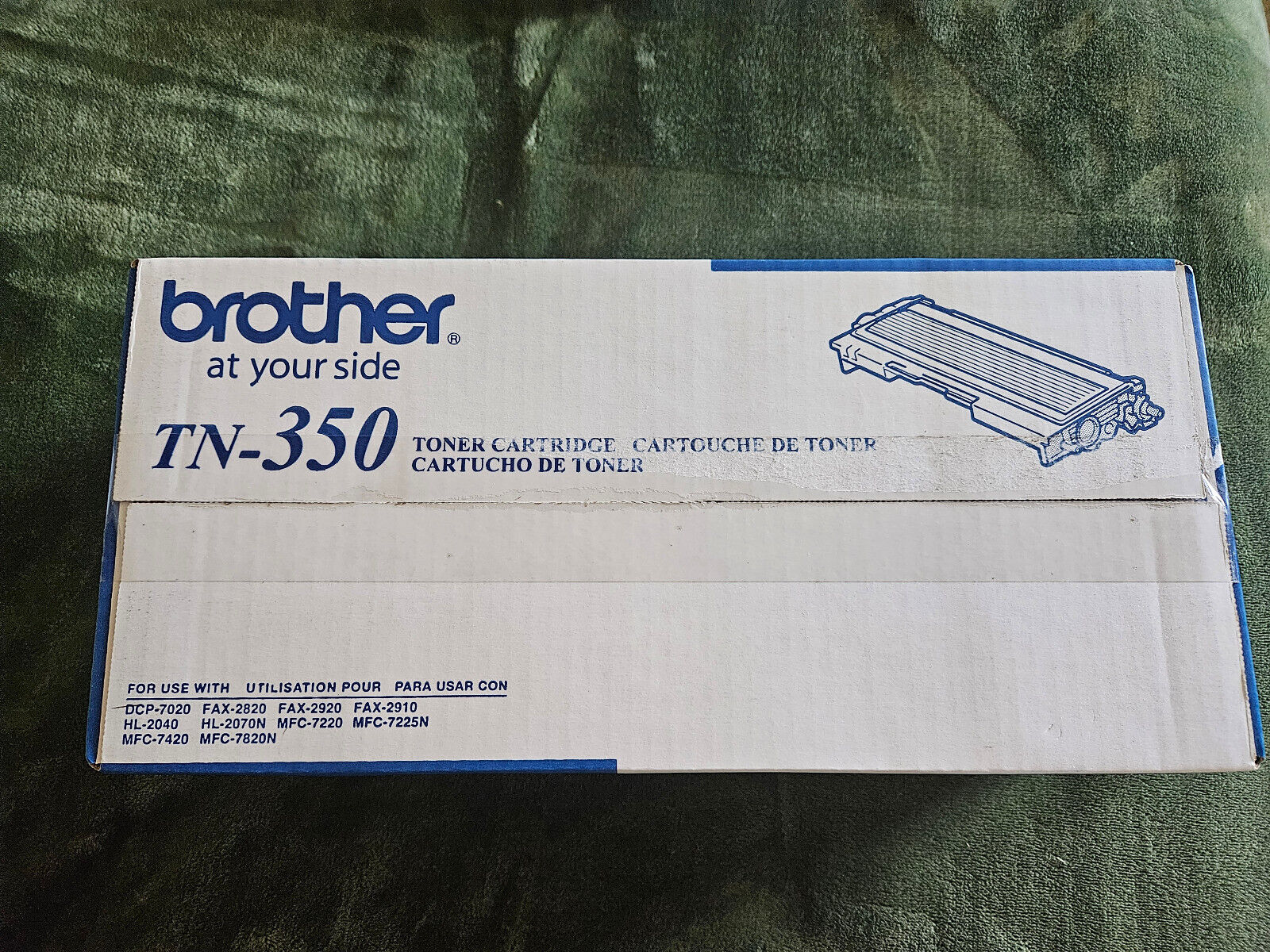 New Genuine Brother TN-350 Toner Cartridge HL-2040 BLACK