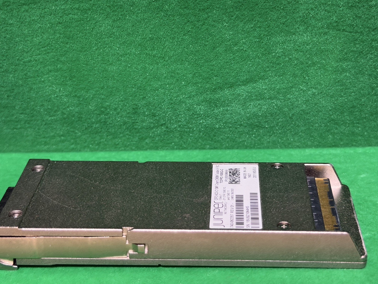 Juniper TCFP2-100G-C Tunable CFP2 100G Transceiver, DWDM OTN CFP2-ACO 740-062357