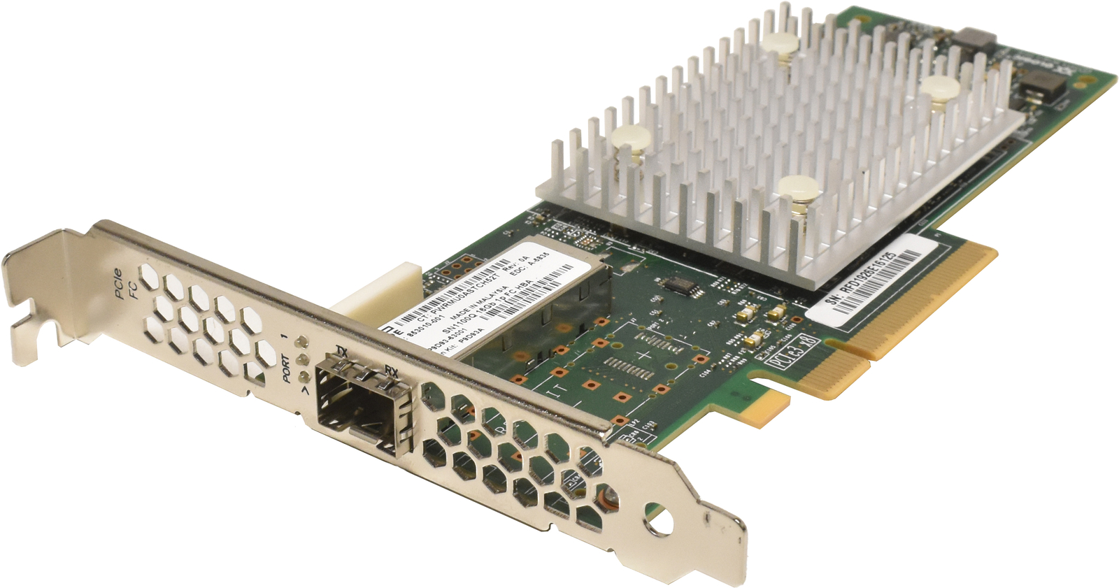 HP Enterprise StoreFabric 853010-001 SN1100Q 16Gb 1-Port PCIe3 FC HBA FP