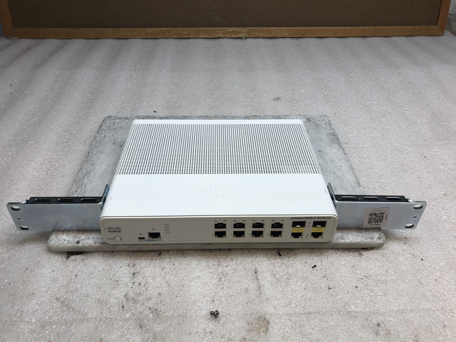 Cisco Catalyst WS-C2960C-8TC-S 8-Port Managed Switch 2x GbE/SFP Uplinks