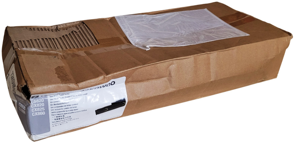 Lexmark 72K0W00 Waste Toner Bottle With Deformed Box