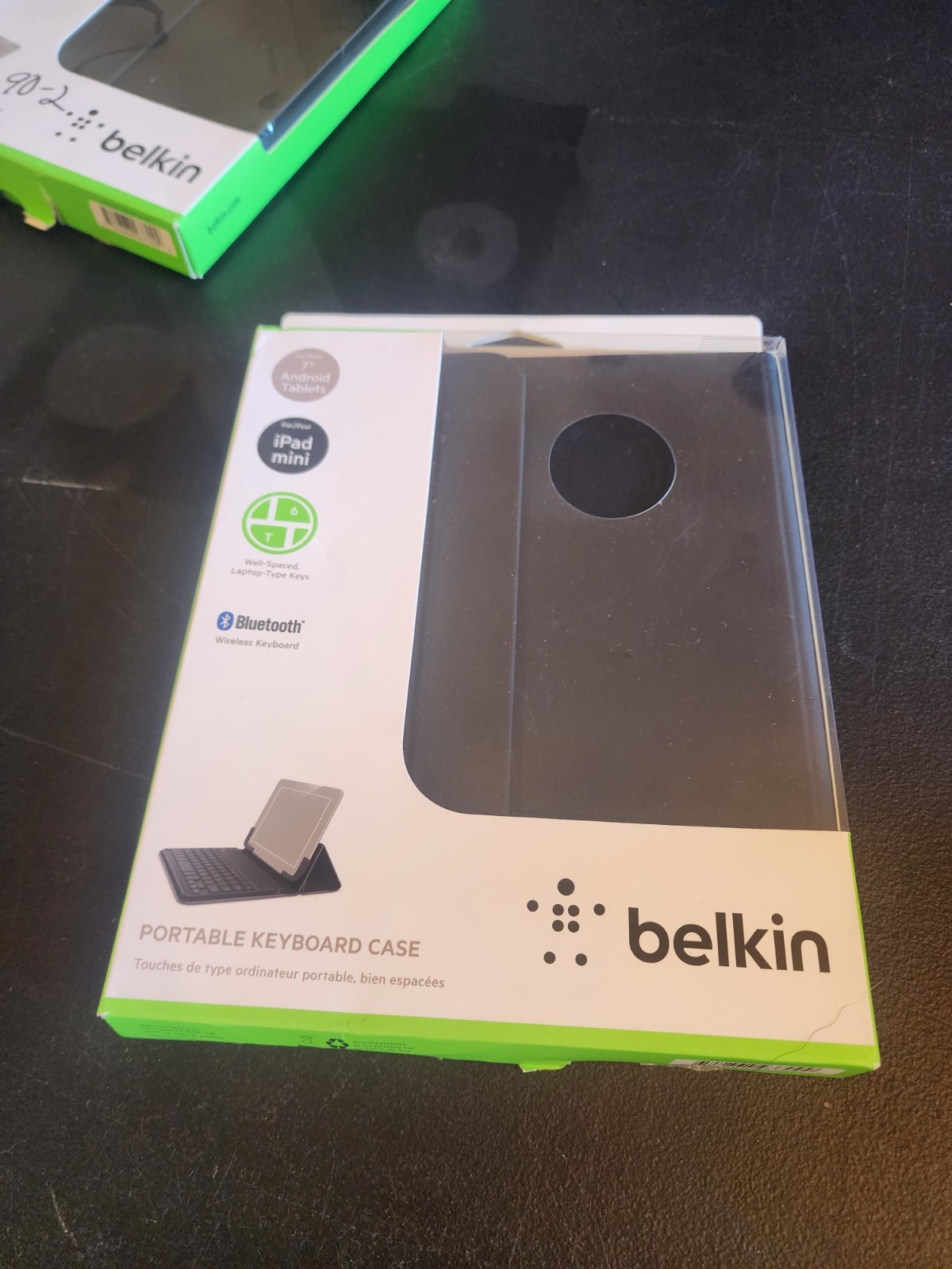 Belkin Bluetooth Keyboard Cover for iPad Mini and 7'' Tablets, New