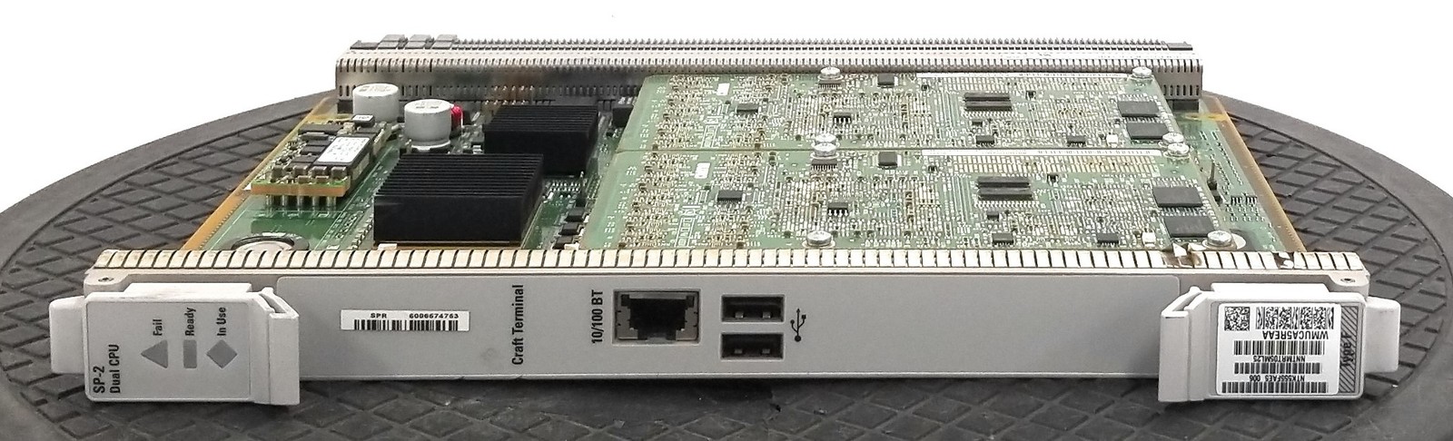Ciena NTK555FAE5 006 6500 SP-2 Dual CPU Shelf Processor Circuit Pack Card